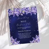 ラベンダーブライダルシャワーをする前に何か青