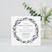 ラベンダーブライダルシャワー 招待状 (スタンド正面)