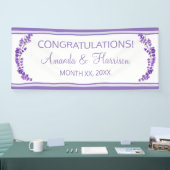 ラベンダーブリーズ結婚フローラ 横断幕 (トレードショー)