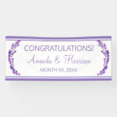 ラベンダーブリーズ結婚フローラ 横断幕 (横)