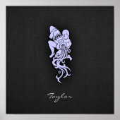 ラベンダーブルーアクアリウス ポスター (正面)