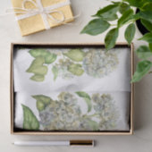 ラベンダーブルーアジデンシアボタニカルフローラブーケ 薄葉紙 (ギフト)