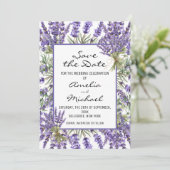 ラベンダーブロッサム庭園の結婚式 セーブザデート (スタンド正面)