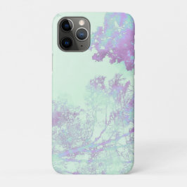 ラベンダーブロードリーフミスト iPhone 11 PROケース