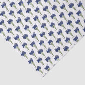 ラベンダーブーケパープルフラワーフローラプリント 薄葉紙 (詳細)