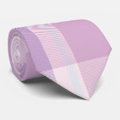 ラベンダープレイド ネクタイ (ロール)