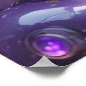 ラベンダーヘア ポスター (角)