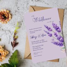 ラベンダーベビーシャワーのお知らせ