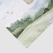 ラベンダーホットエアバルーンフローラブライダルシャワー 薄葉紙 (詳細)