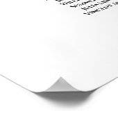 ラベンダーボホバラ17テーブル結婚のシーティングチャート ポスター (角)