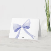 ラベンダーポットウォーターカラーマザーズデイカード サンキューカード (裏面)