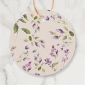 ラベンダーマグノリアサンキューメッセージカード フェイバータグ (裏面)