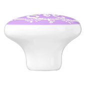 ラベンダーマンダラ セラミックノブ (側面)