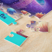 ラベンダーマーキティ ジグソーパズル (側面)