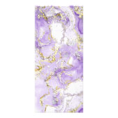 ラベンダーマーブリングデザイン価格表ラックカード ラックカード (裏面)