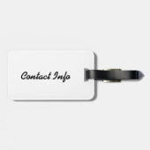 ラベンダーマーメイド ラゲッジタグ (裏面横)