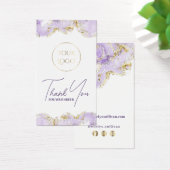 ラベンダーマーリングデザインパッケージの挿入 (デスク)