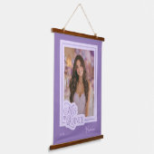 ラベンダーミスカインスキンセニェラ写真 吊り下げ型タペストリー (傾斜あり)