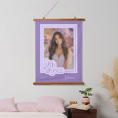 ラベンダーミスカインスキンセニェラ写真 吊り下げ型タペストリー (寝室)