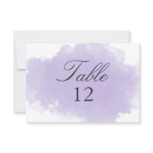 ラベンダーミスト | テーブル番号カード