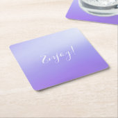 ラベンダーミスト ペーパーコースター (アングル)