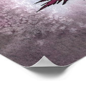 ラベンダームーンフェアリーポスタープリント ポスター (角)