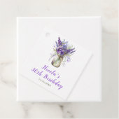 ラベンダーメイソンジャー誕生日 フェイバータグ (インサイチュ)