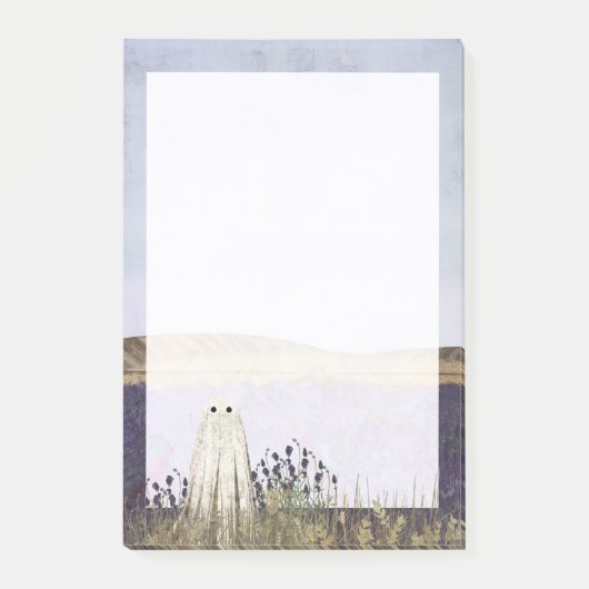 ラベンダーメモ帳 ポストイット (正面)