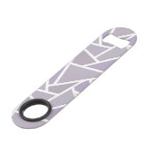 ラベンダーモザイク模様 スピード栓抜き (正面アングル)