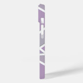 ラベンダーモザイク模様 Case-Mate iPhoneケース (裏面 / 左)