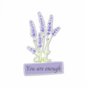 ラベンダーモチベーションは十分 シール (正面)