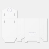 ラベンダーモノグラム結婚ズ フェイバーボックス (見開き)