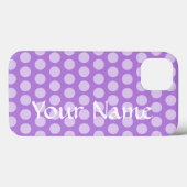 ラベンダーモロッコムードドット Case-Mate iPhoneケース (裏面 (横))