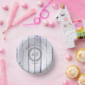 ラベンダーモ素朴ノグラム結婚ズ紙ボウル ペーパーボウル (パーティー)