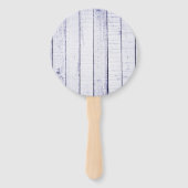 ラベンダーモ素朴ノグラム結婚式の引き出物ハンドファン ハンドファン (裏面)