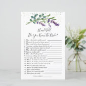 ラベンダーユーカリどのように良く花嫁を知っている (スタンド正面)