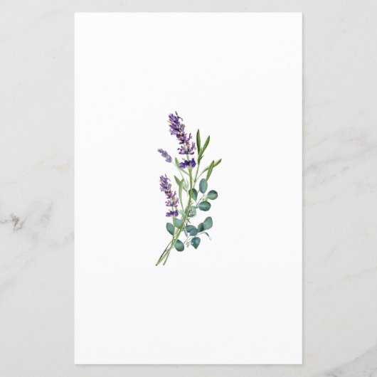 ラベンダーユーカリどのように良く花嫁を知っている (裏面)