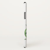 ラベンダーユーカリのモノグラム Case-Mate iPhoneケース (裏面/右)