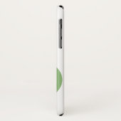 ラベンダーユーカリのモノグラム Case-Mate iPhoneケース (裏面/左)