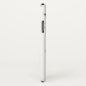 ラベンダーユーカリのモノグラム Case-Mate iPhoneケース (裏面/右)