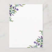 ラベンダーユーカリアドバイス アドバイスカード (裏面)