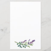 ラベンダーユーカリプトゥスゲットドレスブライダルシャワーゲーム (裏面)