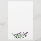 ラベンダーユーカリプトゥスゲットドレスブライダルシャワーゲーム チラシ (裏面)