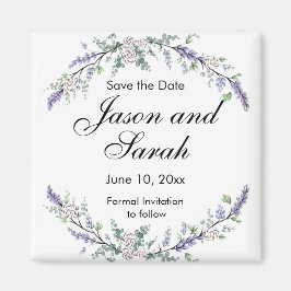 ラベンダーユーカリプトゥスホワイトローズ マグネット