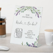 ラベンダーユーカリプトゥス新婦は何歳だった 台座サイン (インサイチュ)