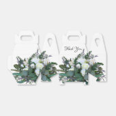 ラベンダーユーカリ白いバラの緑 フェイバーボックス (折り畳みなし)