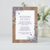 ラベンダーユーカリ素朴プタスボタニカルウッド詳細 エンクロージャーカード (スタンド正面)