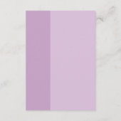 ラベンダーラブズ結婚アコモデーション エンクロージャーカード (裏面)