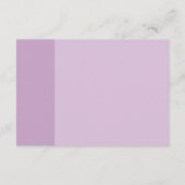 ラベンダーラブズ結婚アコモデーション エンクロージャーカード (裏面)