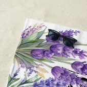 ラベンダーラブビーチ毛布 ビーチタオル (インサイチュ)